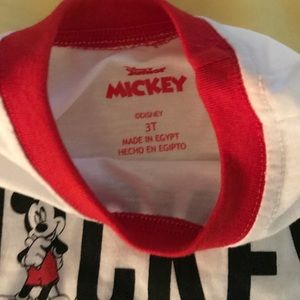 Boys, Disney tshirt with Mickey on the front